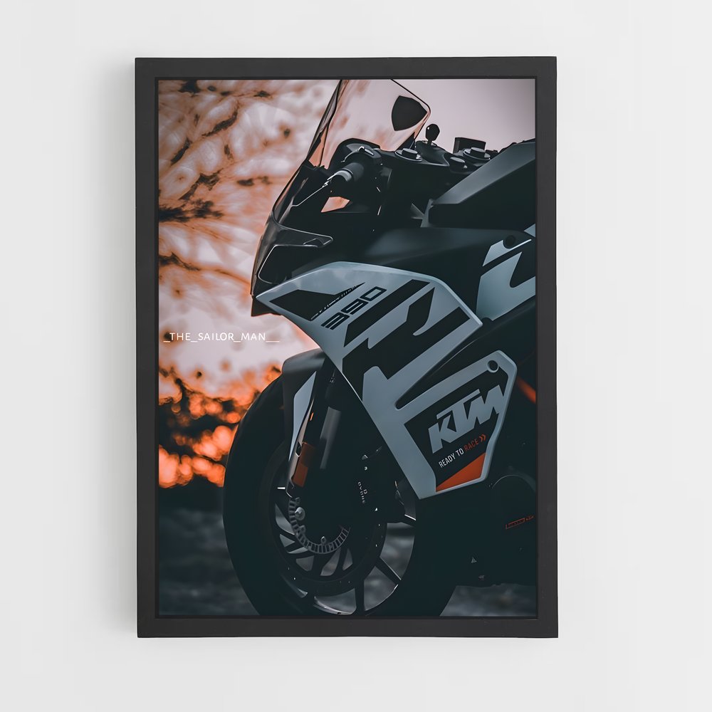 Poster Rc éblouissant – affiche KTM Moto (vue 2)